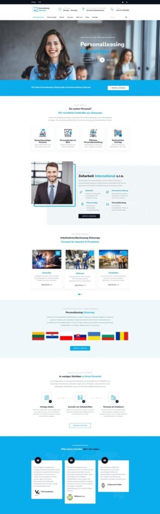 personalvermittlung homepage